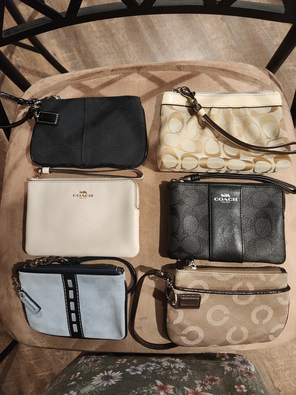 Coach Mixed Color Wristlet Bundle